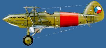 Tato B-534 nm pedvd anomlii oznaen jednotky u 3.LP z roku  1938. Klasick psmeno letky bylo nahrazeno trojhelnkovm symbolem. Toto barevn proveden patilo 37. letce.  