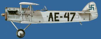 bokorys A-11 ve finských barvách