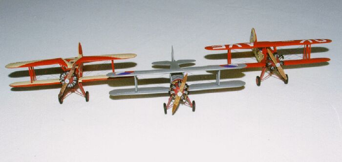 zprava doleva - Ba-422, B-122, Ba-122 