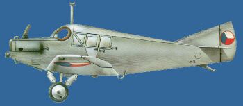 Junkers F.13 bhem zkouek u vojk ji nesl znan stopu opoteben a zapinn.