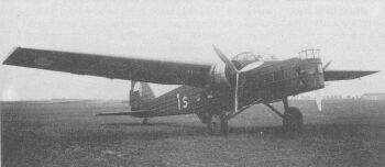 Originln vzorov kus Bloch MB-200 v obdob zkouek ve VTL